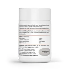 (PRE ORDER) Nutra-Life Liposomal Vitamin C Advanced 30 Tablets shelf life 2 yrs